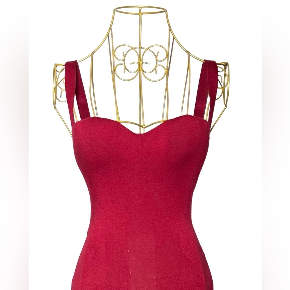 Cosabella Hot Pink Maxi Dress with Cutout Back - Picture 6 of 13